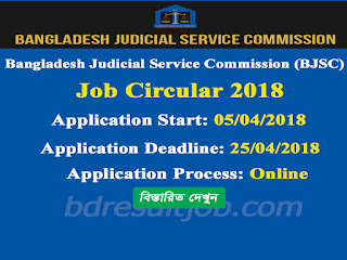 12th BJSC Assistant Judge Recruitment Exam Circular 2018