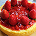 Baking Hack: Stove Top Triple Strawberry Cheesecake