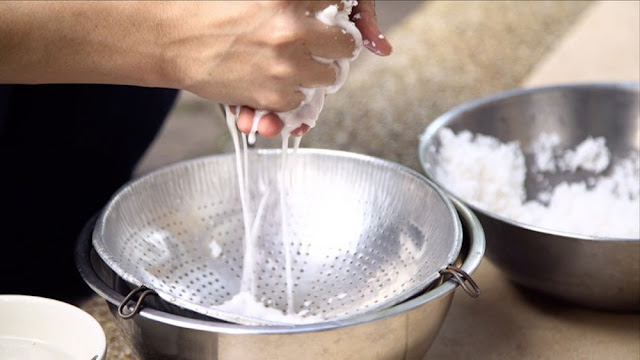 cách làm nước cốt dừa ăn cháo đậu đỏ