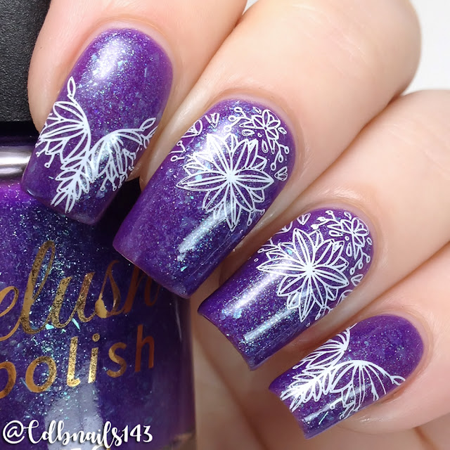 Delush Polish- Oopsie Daisy DP05 Stamping Plate