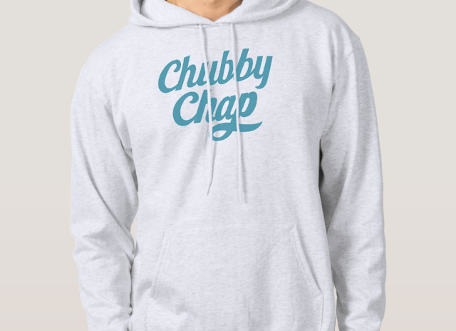 Chubby Chap logo hoodie