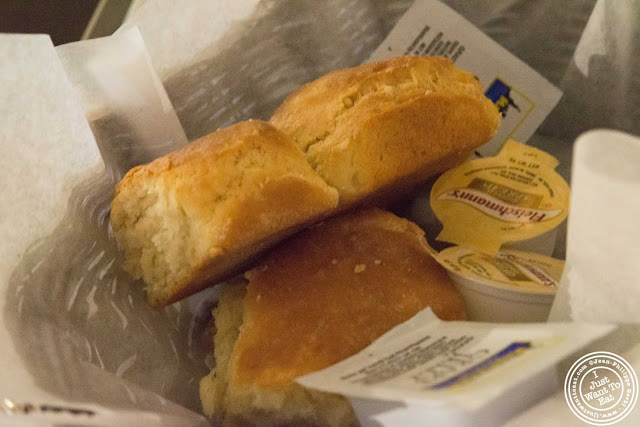 image of biscuits in Sylvia's in Harlem, NYC, New York