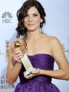 Golden Globe Winner Sandra Bullock - Best Spot of My Career