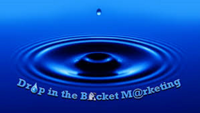 Drop in the Bucket Marketing Logo