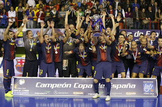 Copa de España masculina 2013 - Imparable el Barça en la Copa de España