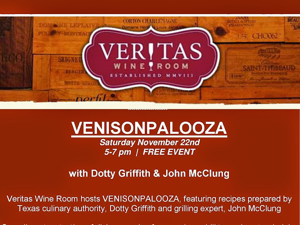 Venisonpalooza Happening at Veritas Wine Bar
