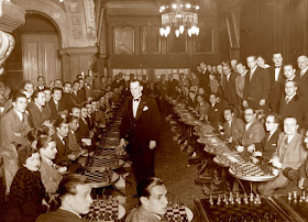 Alekhine en el Ateneu Barcelonès, enero de 1935