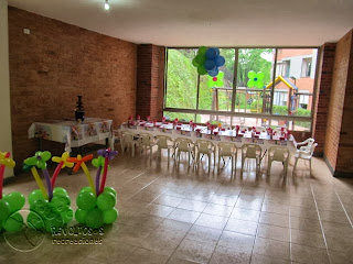 DECORACION CON GLOBOS PRINCESAS DISNEY