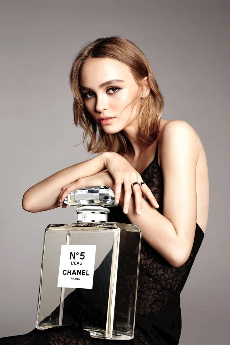 Lily-Rose Depp stars in the Chanel L'eau No.5 Perfume Campaign