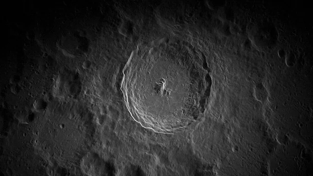 2. Uma cratera em close