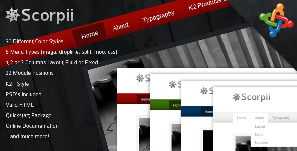 Scorpii - Corporate and Business Joomla Template - Business Corporate