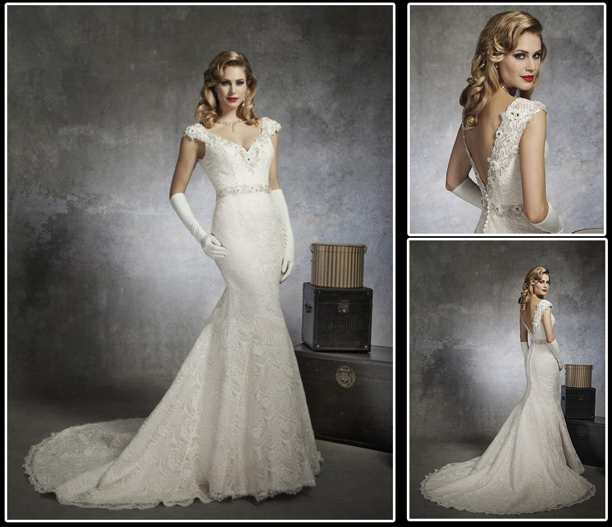 wedding dresses with lace top Contessa Dubai - Lace wedding dresses are becoming the most sought 