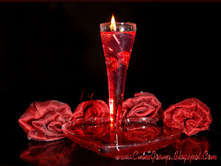 Rose Candel Valentine