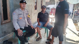 Bhabinkamtibmas Polsek Cikedung Sambang Warga, Sampaikan Imbauan Kamtibmas