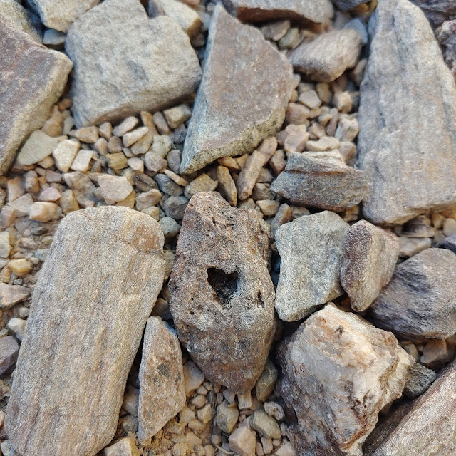 heart within a rock