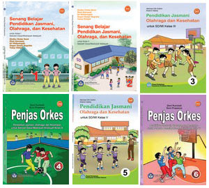 Buku Sekolah Penjasorkes SD Kelas 1-6