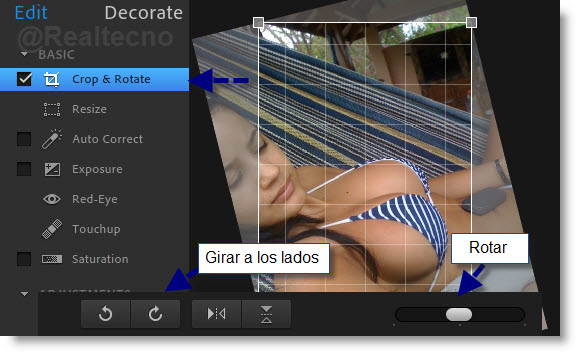  Retocar Fotos Online con Photoshop Express