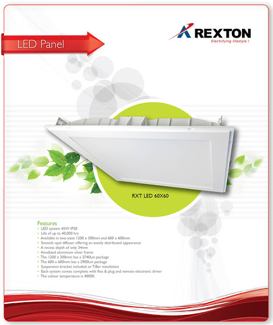 60 x 60 LED Panel by Rexton Technologies