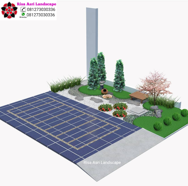 Risa Asri Landscape - Galeri Desain 3D