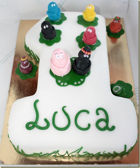 Torta Barbapapa x Luca