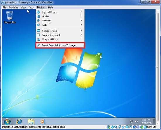 Share Folder Dari Windows ke VirtualBox