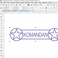  Cara  membuat Desain  STEMPEL  dengan  CorelDRAW  DODO GRAFIS