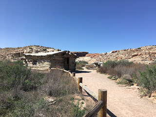 image of the Wolfe Ranch cabin in Arches National Park