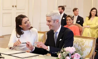 civil wedding of Princess Alexandra of Luxembourg