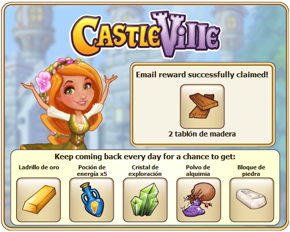 Pocion de Energia gratis castleville