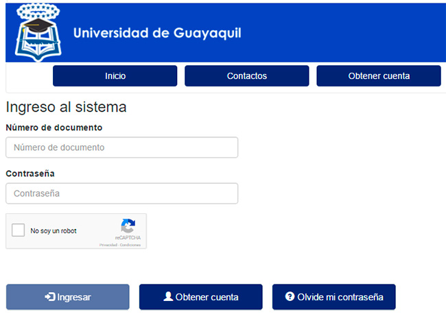 Asignación de Cupos  Universidad de Guayaquil 2017 - Consultar Resultados  universidad de Guayaquil