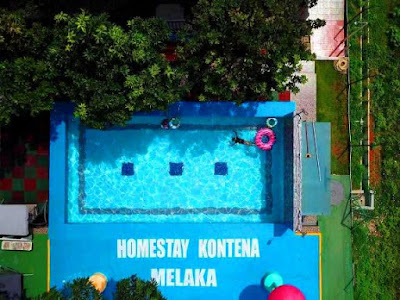 Homestay kontena melaka pandangan atas