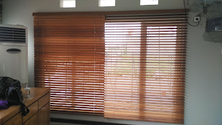 wooden blinds gorden kantor yogyakarta