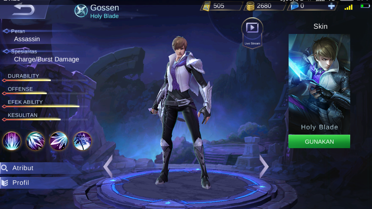 Gossen Hero Terbaru Mobile Legends Dengan Skill Yang Mirip Minato