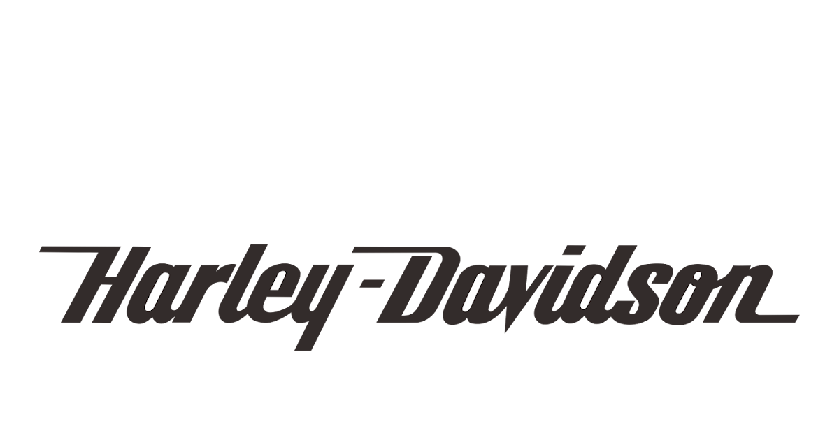 Harley Davidson text Logo Vector Black White Format Cdr Harley Davidson text Logo Vector Black White Format Cdr