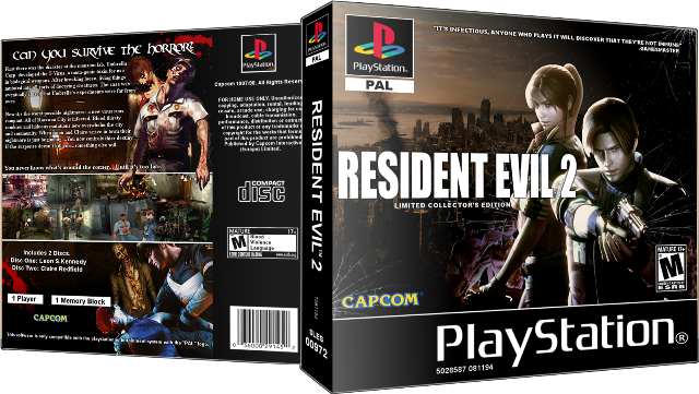 Resident Evil 2 [PSX-PS3] [2 DISCOS] [MEGA]