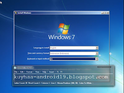 CARA LENGKAP INSTALL WINDOWS 7 PEMULA