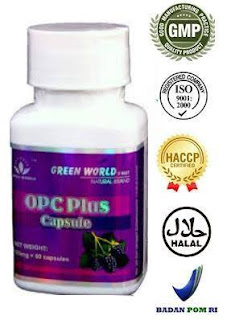 OPC Plus Capsule : Suplemen Pemutih Kulit Seluruh Badan Permanen