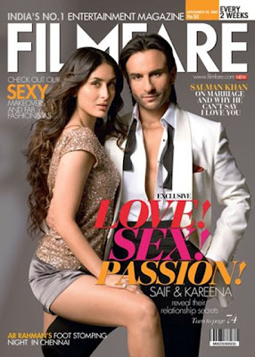 saif & kareena magazine