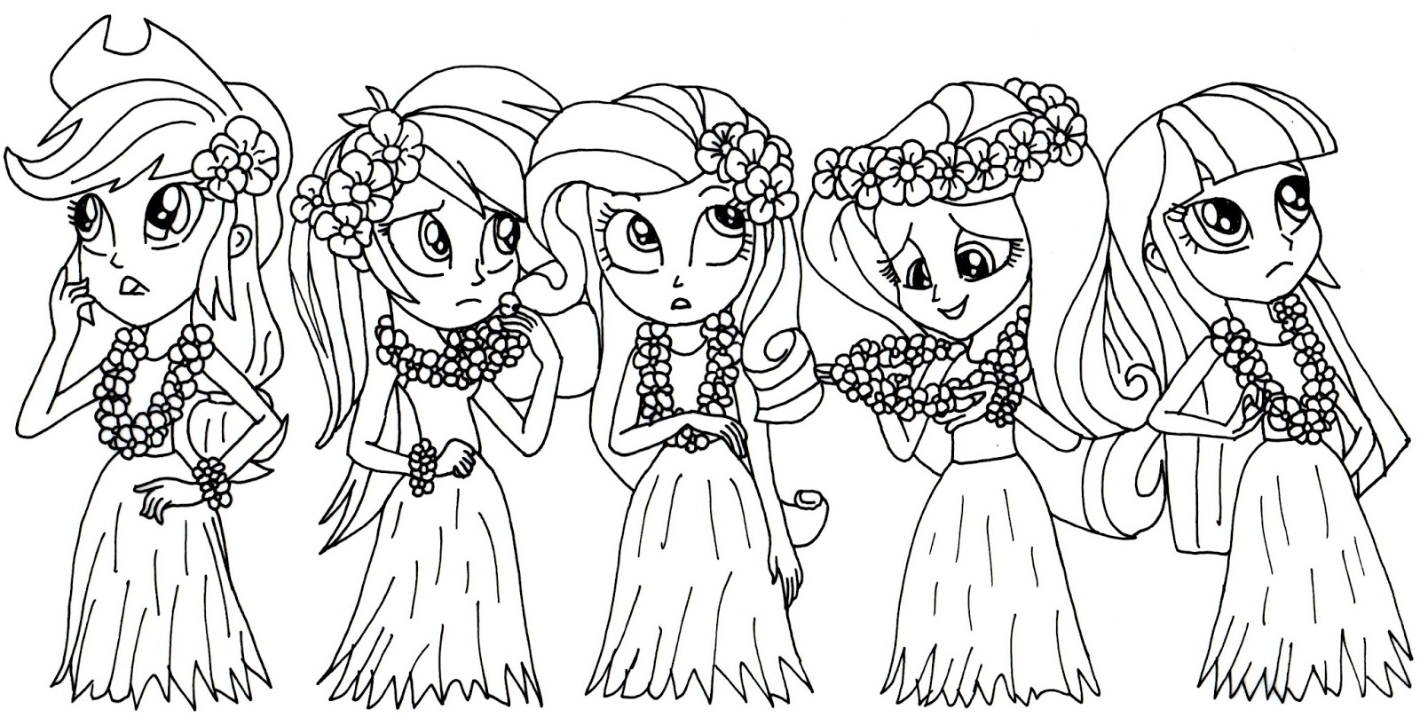 Free Printable My Little Pony Equestria Girls Coloring Page Mama Likes This