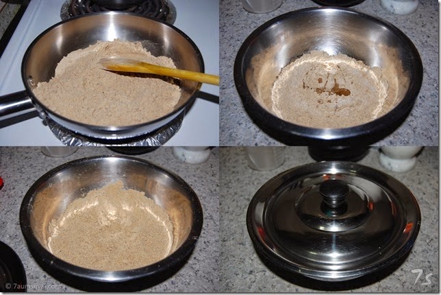Thinai maavu kozhukattai process 1