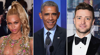 BEYONCÉ, JUSTIN TIMBERLAKE, E FRANK OCEAN FAZEM PARTE DAS PLAYLISTS DE OBAMA