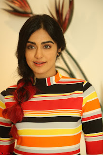 Adha Sharma in a Cute Colorful Jumpsuit Styled By Manasi Aggarwal Promoting movie Commando 2 (95).JPG