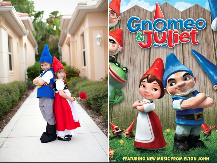 Bouncing Blossom Designs Gnomeo  Juliet  Costume  from 