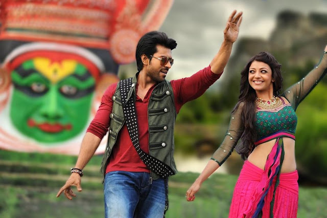 Kajal Agarwal And Ram Charan Teja Wallpaper Download