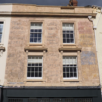 Newly revealed Ghost signs in Frome
