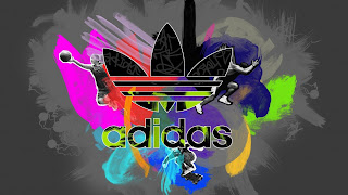 Logo Design on Slwallpapers     Colorful Adidas Logo Hd Wallpaper Is