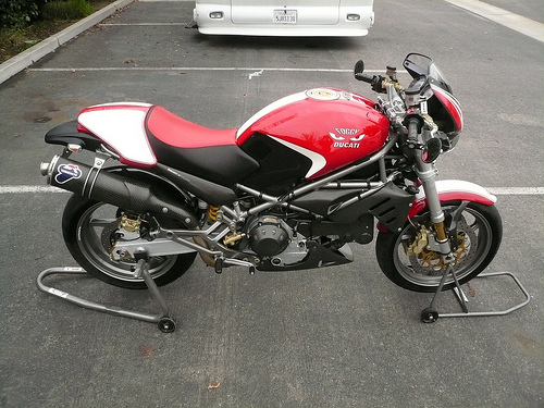 Ducati Monster Maintenance submited images.