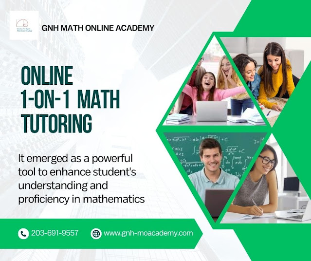 Online 1-on-1 Math Tutoring