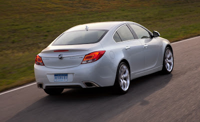 2012 Buick Regal GS Rear View