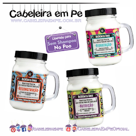 Cronograma Capilar Máscaras Be(m)dita Ghee - Lola Cosmetics (liberadas para No Poo) - Hidratação - Nutrição - Reconstrução